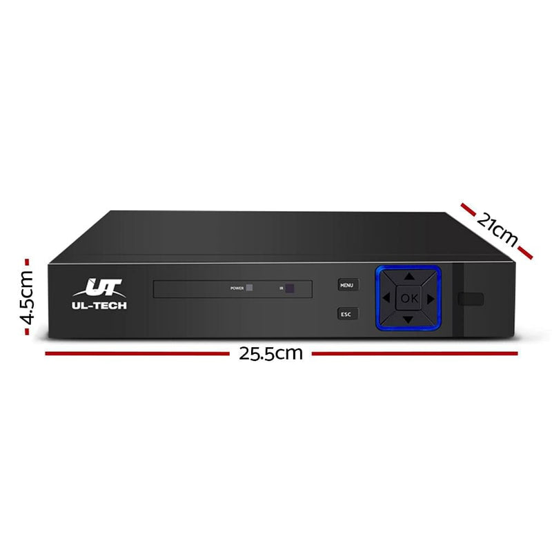UL-tech 4CH DVR 1080P 5in1 CCTV Video Recorder