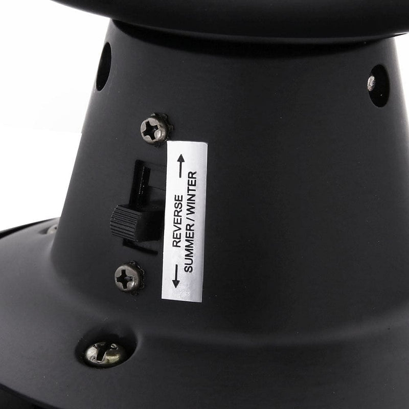 Devanti 52'' Ceiling Fan AC Motor w/Light w/Remote - Black