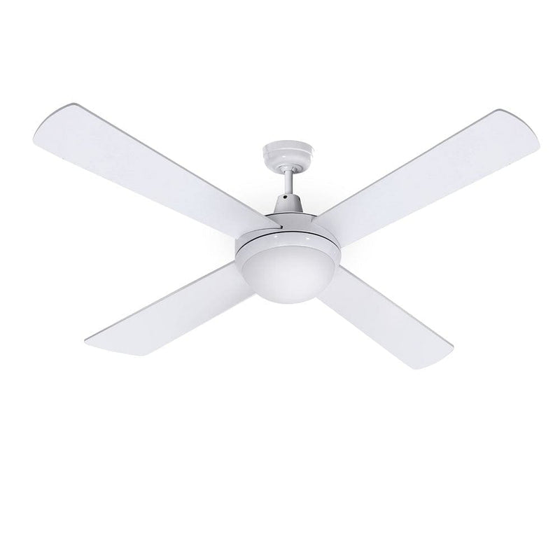Devanti 52'' Ceiling Fan AC Motor w/Light w/Remote - White