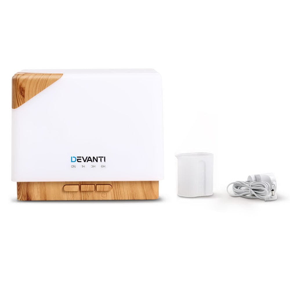 Devanti Aroma Diffuser Aromatherapy Humidifier 600ml