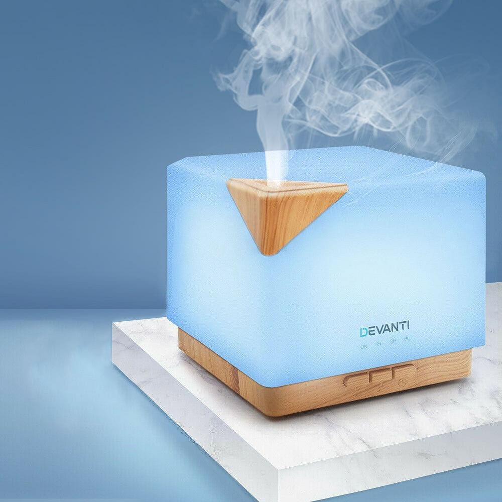 Devanti Aroma Diffuser Aromatherapy Humidifier 600ml
