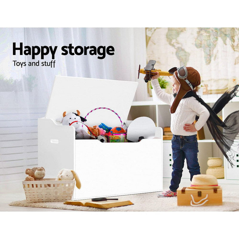 Keezi Kids Toy Box Chest Storage Cabinet Children Clothes Container Organiser