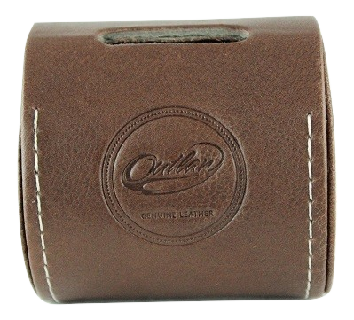 OUTLAW Leather Coin Pouch - BROWN