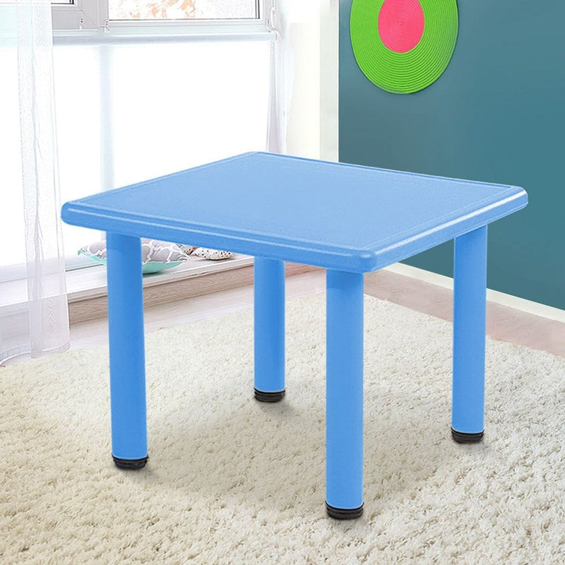 Keezi Kids Table Plastic Square Activity Study Desk 60X60CM