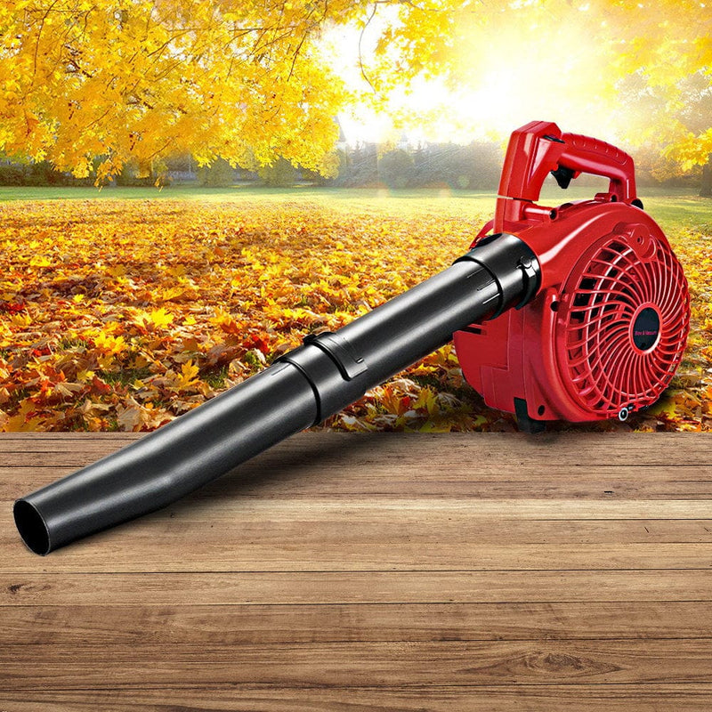 Giantz Petrol Leaf Blower Garden Vacuum Handheld Commercial Outdoor Tool 36CC