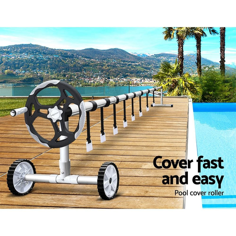 Aquabuddy Pool Cover Roller 5.5m Adjustable Swimming Pool Solar Blanket Reel