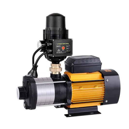 Giantz Garden Water Pump High Pressure 2000W 5-Stage Tank Irrigation Black