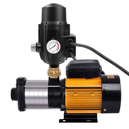 Giantz Garden Water Pump High Pressure 2500W 6-Stage Tank Irrigation Black