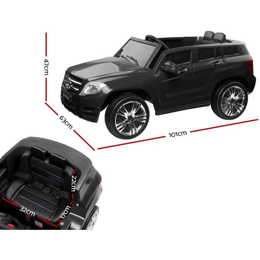 Rigo Kids Electric Ride On Car SUV Mercedes-Benz-Inspired ML450 Remote 12V Black