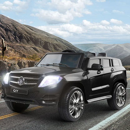Rigo Kids Electric Ride On Car SUV Mercedes-Benz-Inspired ML450 Remote 12V Black