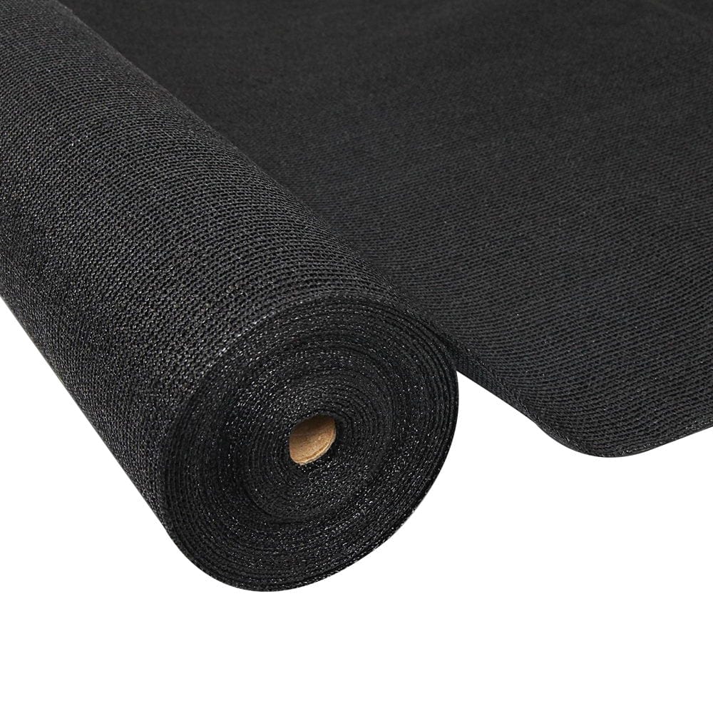 Instahut 70% Shade Cloth 1.83x50m Shade Cloth Sail Heavy Duty Shadecloth Garden Mesh Roll BK