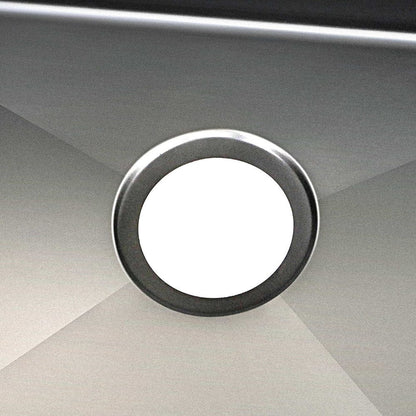 Cefito Kitchen Sink 44X44CM Stainless Steel Basin Single Bowl Black