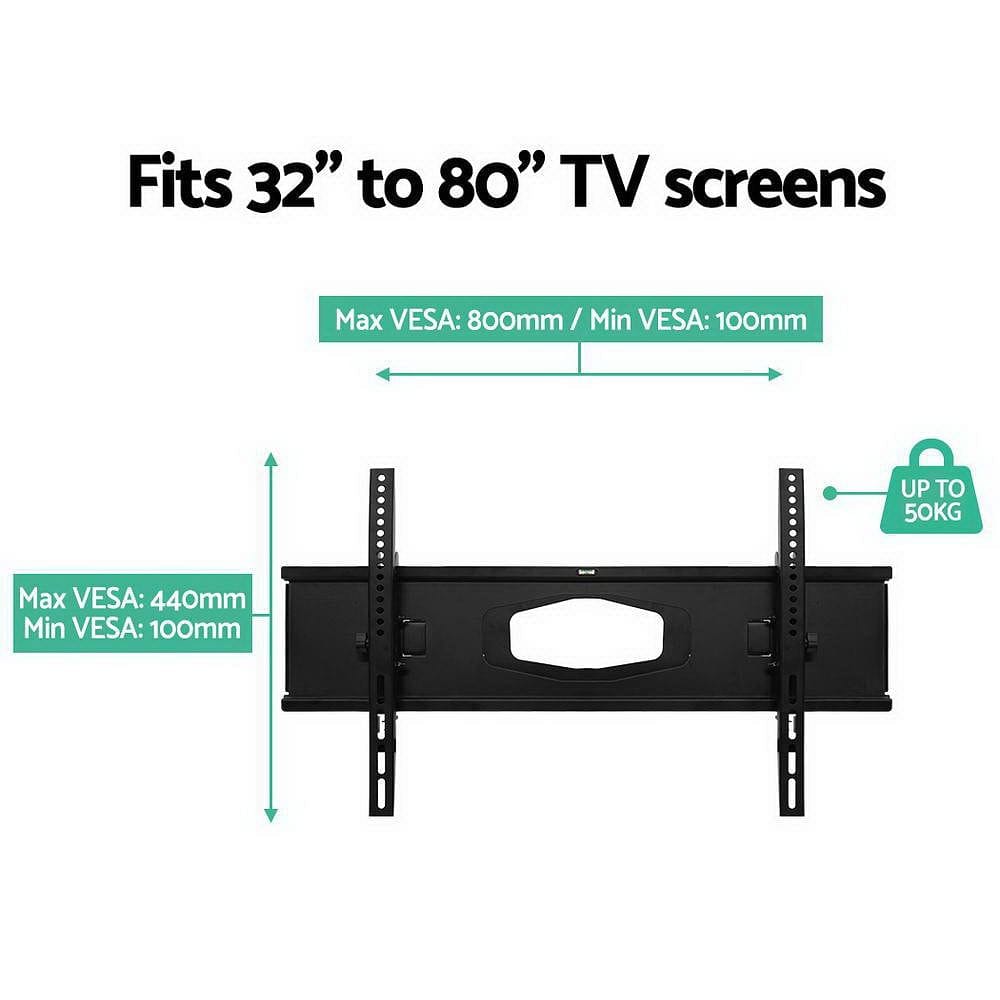 Artiss TV Wall Mount Bracket for 32"-80" LED LCD Full Motion Dual Strong Arms