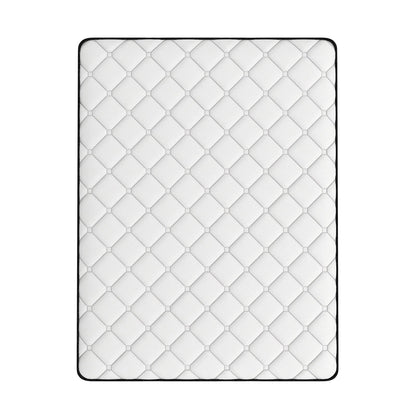 Comforpedic Mattress 5 Zone Medium Support Foam Bonnell Spring 21CM - Single - White  Black