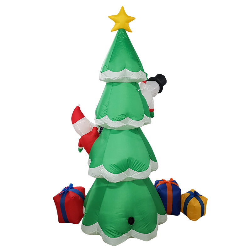 Festiss 2.1m Christmas Tree with Gifts Christmas Inflatable with LED FS-INF-04