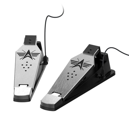 Karrera X23 Electronic Drum Kit with Sound Module, 3 Toms, Snare Quiet Mesh Drum Heads, Cymbals & Pedal