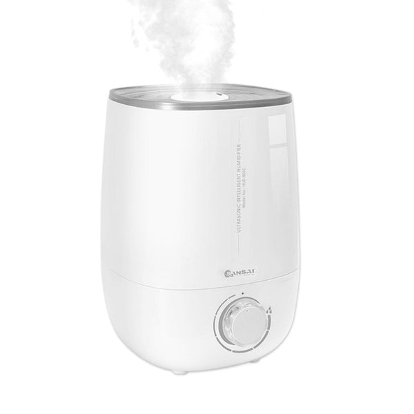 SANSAI Air Humidifier Ultrasonic Cool Mist 4.8L WHITE