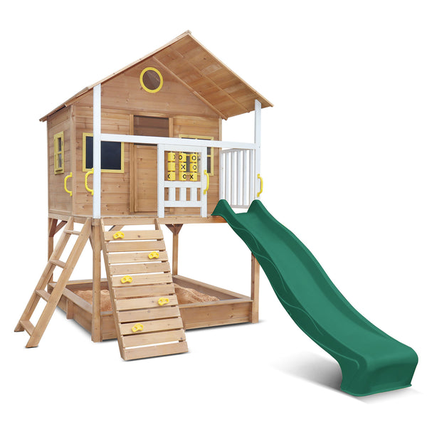 Lifespan Kids Warrigal Cubby House - Green Slide