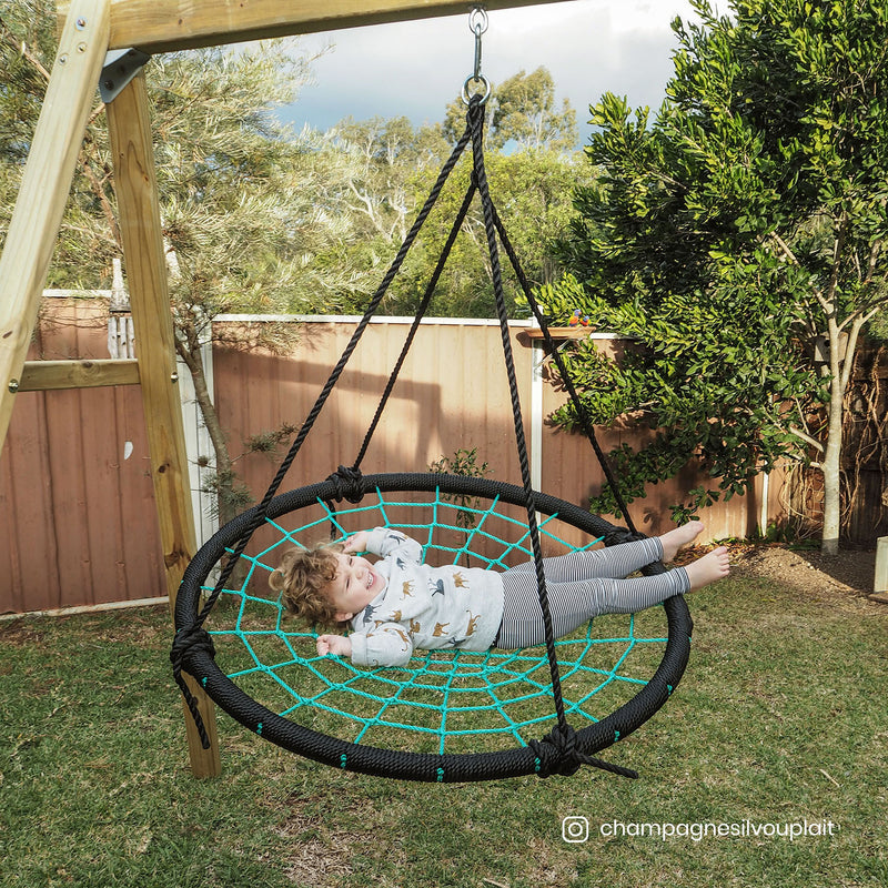 Lifespan Kids Oakley Swing Set with 1.2m Spidey Web Swing