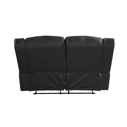 3+2 Seater Recliner Sofa In Faux Leather Lounge Couch in Black