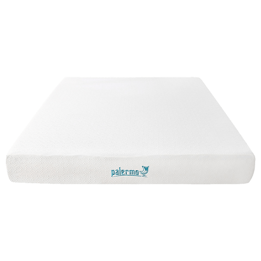 Palermo King 25cm Gel Memory Foam Mattress  - Dual-Layered  - CertiPUR-US Certified