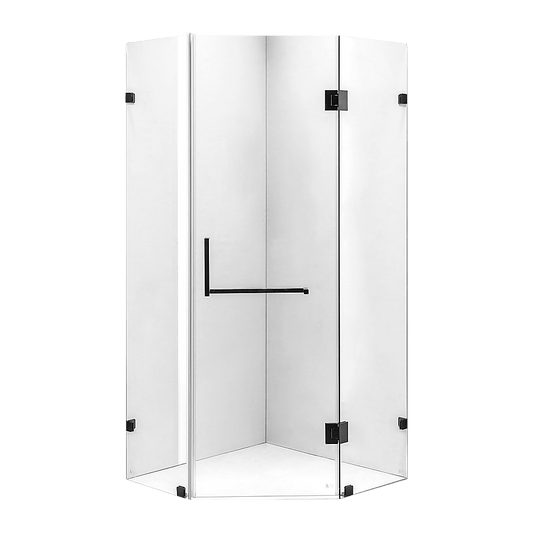 1000 x 1000mm Frameless 10mm Glass Shower Screen By Della Francesca