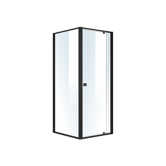 Semi Frameless Shower Screen (74~82)x 195cm & (89~92)x 195cm Side AS/NZS Glass