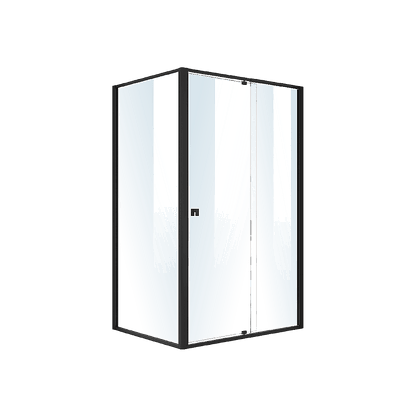 Semi Frameless Shower Screen (114~122)x 195cm & (89~92)x 195cm Side AS/NZS Glass