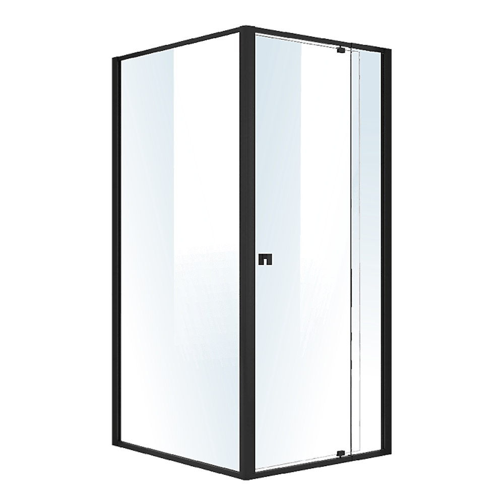 Semi Frameless Shower Screen (82~90)x 195cm & (98~101)x 195cm Side AS/NZS Glass