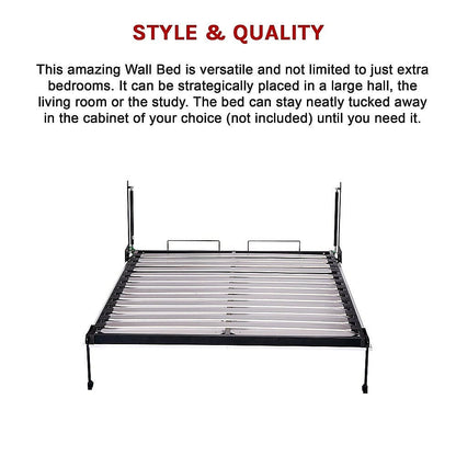 Palermo Double Size Wall Bed Mechanism Hardware Kit Diamond Edition