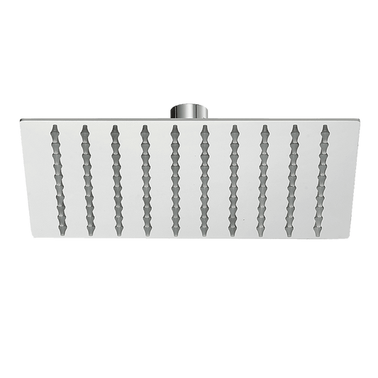 200mm Shower Head Square 304SS Polished Chrome Finish