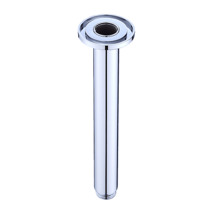Shower Head Arm Wall Connector Round Bathroom Rainforest ShowerHead