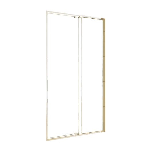 Adjustable Semi Frameless Shower Screen (114~122) x 195cm Australian Safety Glass