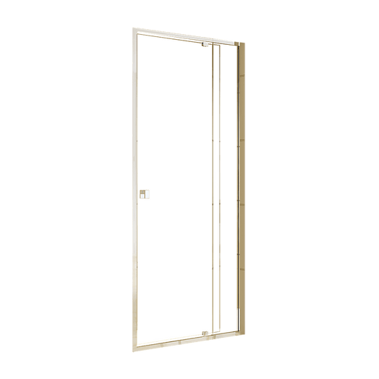 Adjustable Semi Frameless Shower Screen (82~90) x 195cm Australian Safety Glass