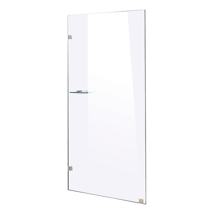 700 x 2000mm Frameless 10mm Safety Glass Shower Screen