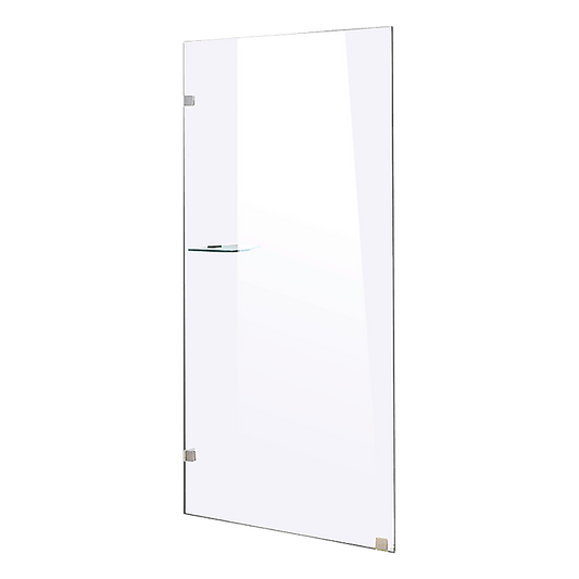 800 x 2000mm Frameless 10mm Safety Glass Shower Screen