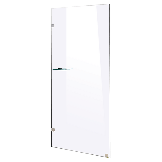 800 x 2100mm Frameless 10mm Safety Glass Shower Screen