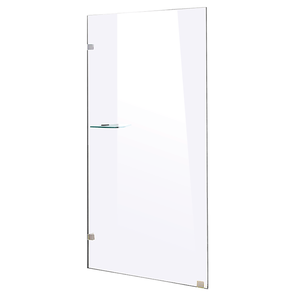 900 x 2100mm Frameless 10mm Safety Glass Shower Screen
