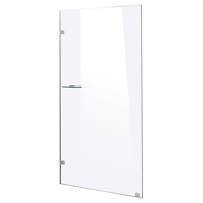 900 x 2100mm Frameless 10mm Safety Glass Shower Screen