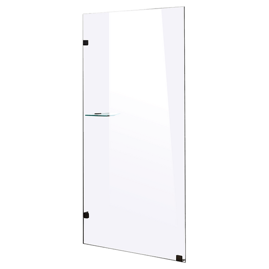 800 x 2000mm Frameless 10mm Safety Glass Shower Screen