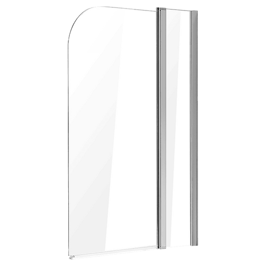 180 Degree Pivot Door 6mm Safety Glass Bath Shower Screen 1000x1400mm By Della Francesca
