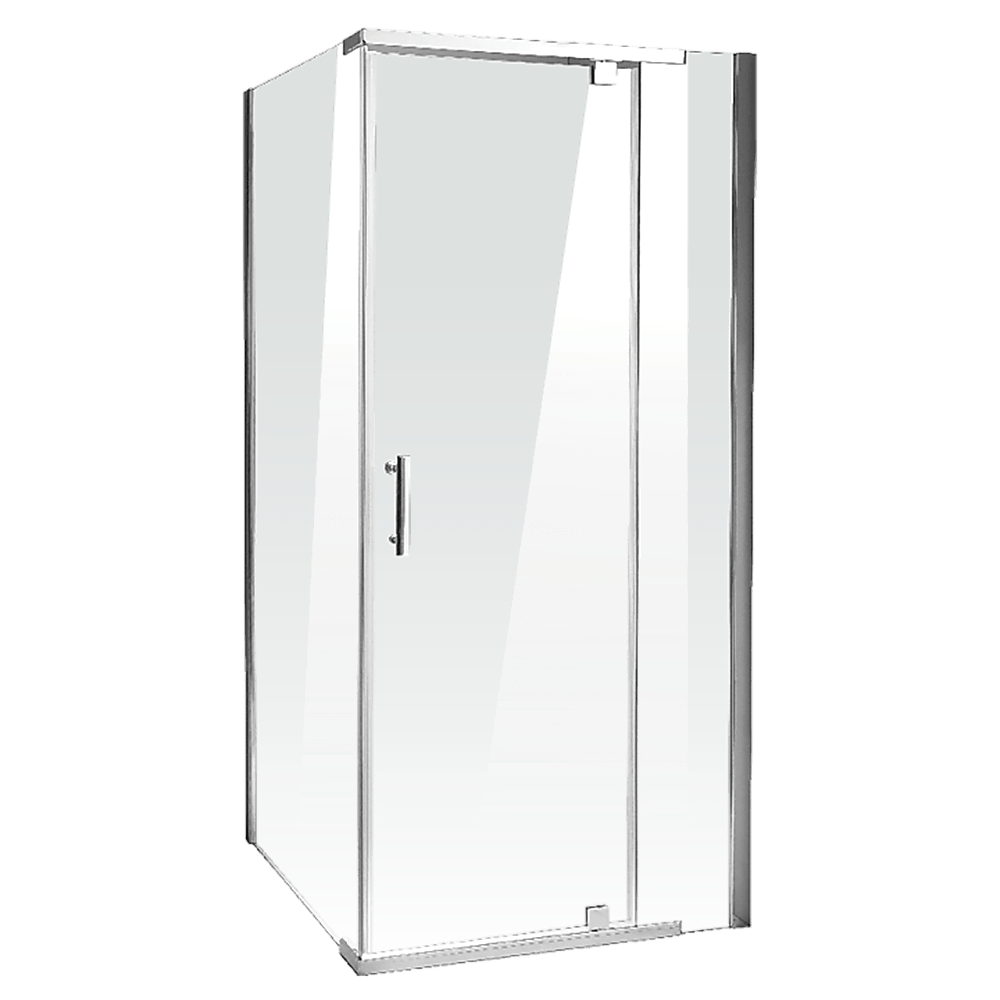 Shower Screen 900x900x1900mm Framed Safety Glass Pivot Door By Della Francesca