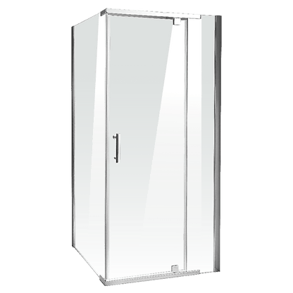 Shower Screen 900x900x1900mm Framed Safety Glass Pivot Door By Della Francesca