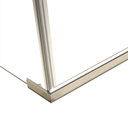 Shower Screen 1000x900x1900mm Framed Safety Glass Pivot Door By Della Francesca