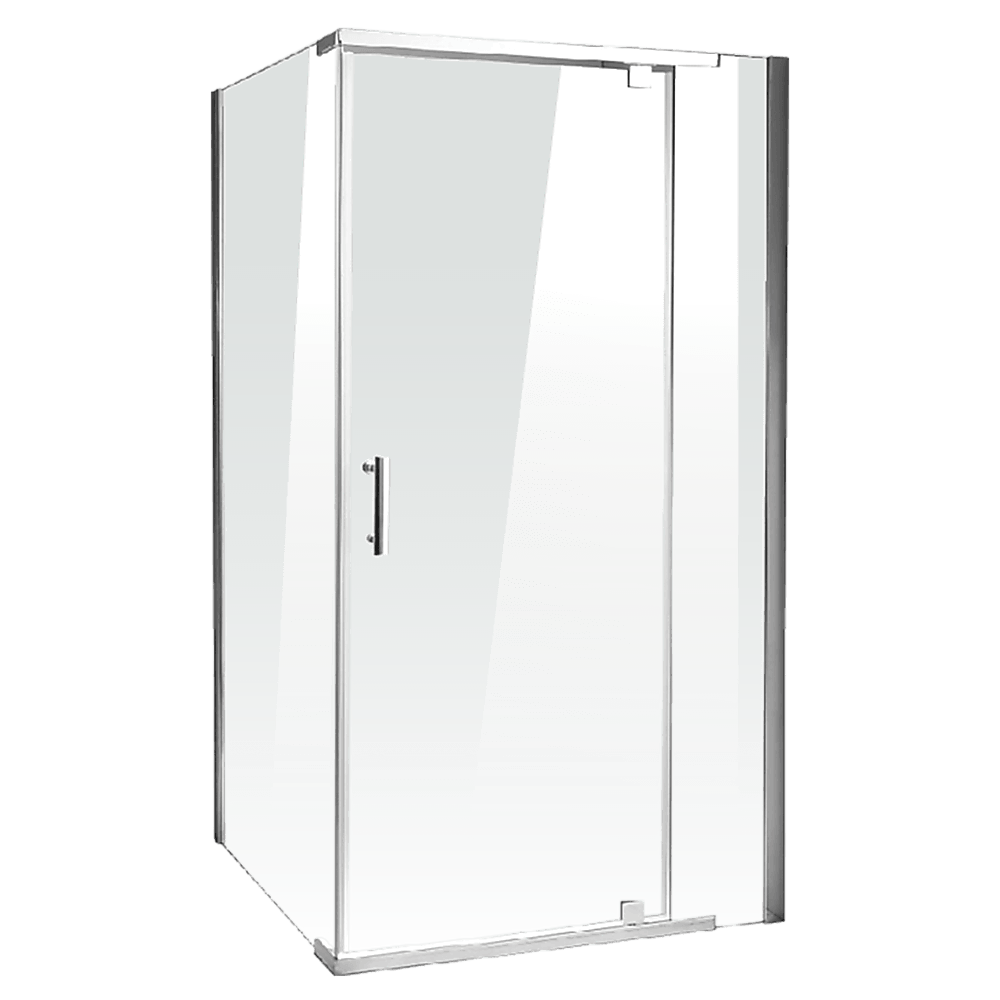 Shower Screen 1200x700x1900mm Framed Safety Glass Pivot Door By Della Francesca