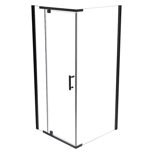 Shower Screen 1200x800x1900mm Framed Safety Glass Pivot Door By Della Francesca