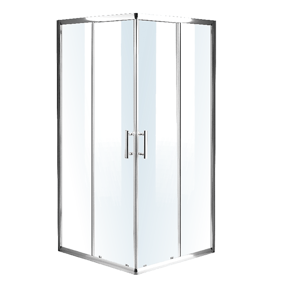 800 x 900mm Sliding Door Nano Safety Glass Shower Screen By Della Francesca
