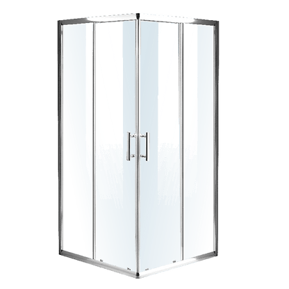 800 x 900mm Sliding Door Nano Safety Glass Shower Screen By Della Francesca