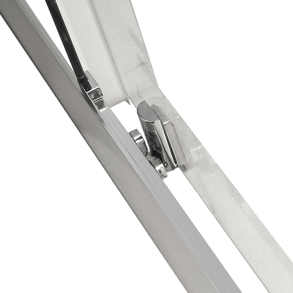 800 x 1000mm Sliding Door Nano Safety Glass Shower Screen By Della Francesca