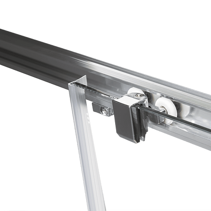 800 x 1000mm Sliding Door Nano Safety Glass Shower Screen By Della Francesca